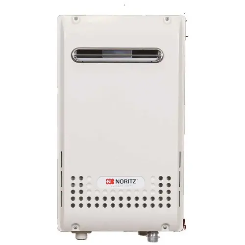 Outdoor Non-Condensing (Outdoor Vent) 9.8 GPM 199,900 BTU Residential Natural Gas, Gas Tankless Water Heater Beige/Bisque Outdoor Non-Condensing (Outdoor Vent) 9.8 GPM 199,900 BTU Residential Natural Gas, Gas Tankless Water Heater Beige/Bisque