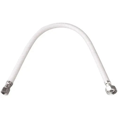 3/8 in. Compression x 1/2 in. FIP x 20 in. Vinyl Faucet Supply Line White