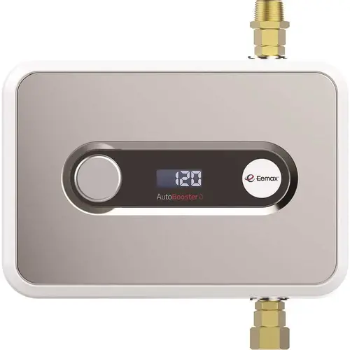 AutoBooster 7 kW Electric Water Heater Tank Booster Silver Metallic