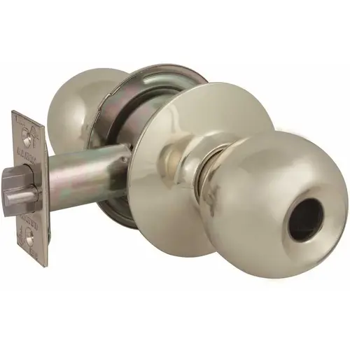 2010 GR2 Storeroom 2-3/4 in. Backset US3 Ball Knob Less Cylinder Bright Brass 2010 GR2 Storeroom 2-3/4 in. Backset US3 Ball Knob Less Cylinder Bright Brass
