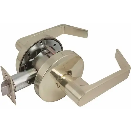 2050 GR2 2-3/4 in. Backset US3 Passage Hall/Closet Door Lever Bright Brass 2050 GR2 2-3/4 in. Backset US3 Passage Hall/Closet Door Lever Bright Brass