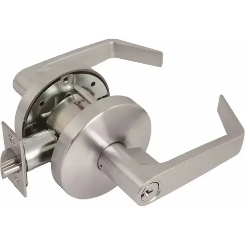 2050 GR2 2-3/8 in. Backset US26D Storeroom Lever SC1 Satin Chrome