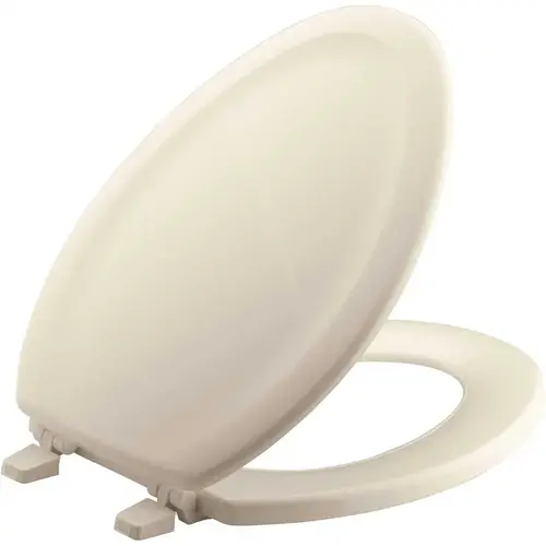 Stonewood Elongated Closed-Front Toilet Seat in Almond Stonewood Elongated Closed-Front Toilet Seat in Almond