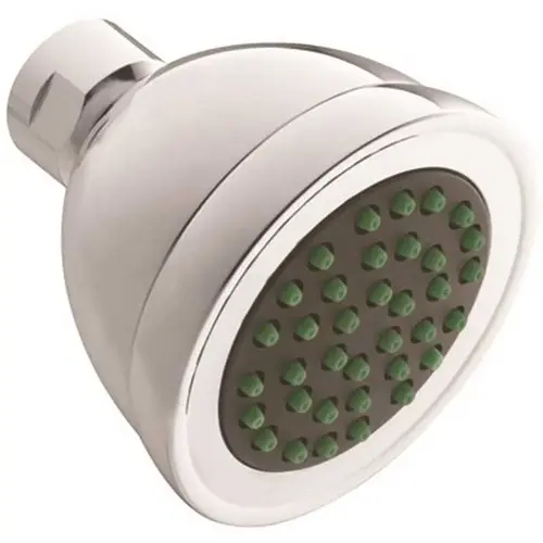 Commercial 1-Spray 2.8 in. Single Tub Wall Mount Vandal Resistant Fixed Shower Head in chrome