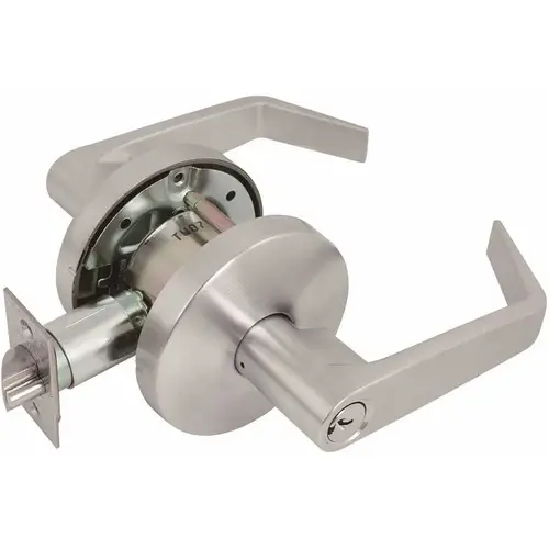 2050 GR2 2-3/4 in. US26D Backset Entrance Door Lever SC1 Satin Chrome