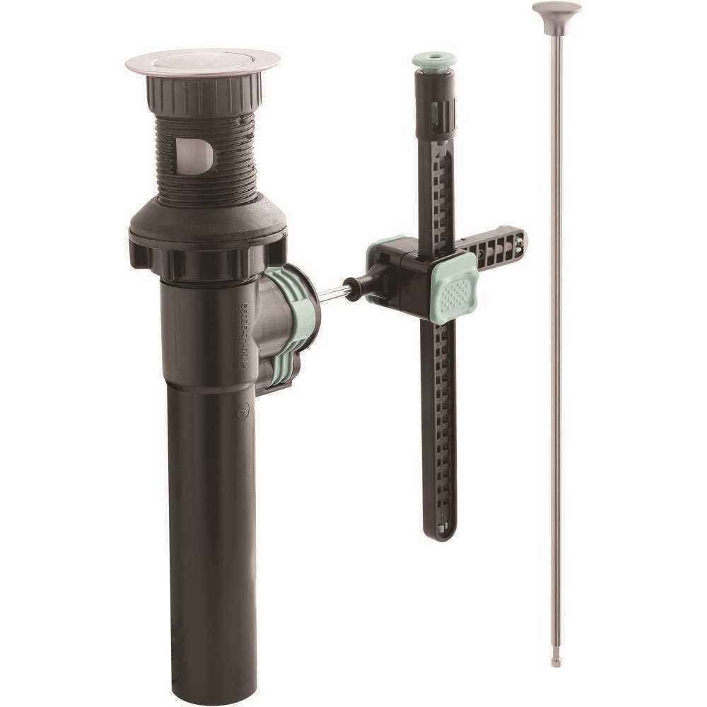 Premier NEW139 Quick-Install Pop-Up with Lift Rod, Brushed Nickel