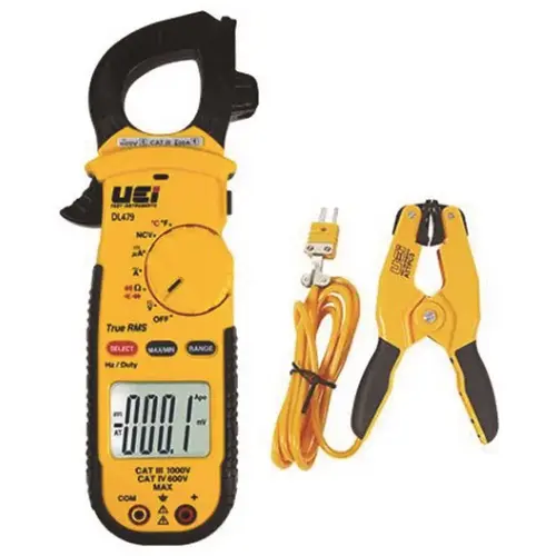 True RMS Clamp Meter with Pipe Clamp Probe True RMS Clamp Meter with Pipe Clamp Probe