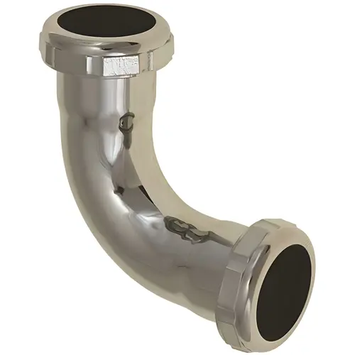 1-1/4 in. Brass 90-Degree Slip Joint Elbow, Chrome 1-1/4 in. Brass 90-Degree Slip Joint Elbow, Chrome