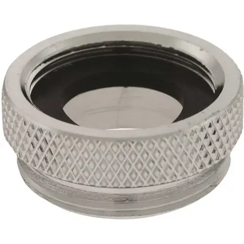 Female 3/4 in. to 27 in. x Male 55/64 in. to 27 in. Lead Free Brass Adapter chrome