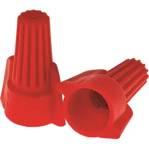Preferred Industries 602854 Wing-Type Wire Connector, Red - pack of 100