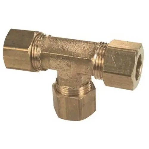 3/8 in. Lead Free Brass Compression Tee 3/8 in. Lead Free Brass Compression Tee