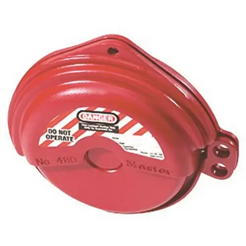 Rotating Gate Valve Lockout Red Rotating Gate Valve Lockout Red