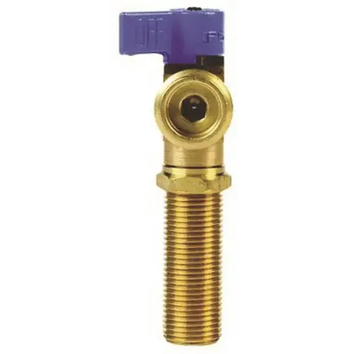 Washer Outlet Box Valve, 1/2 in. Sweat Blue Handle