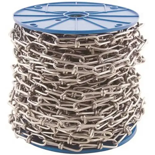#3 x 98 ft. Zinc-Plated Steel Reeled Tenso Chain #3 x 98 ft. Zinc-Plated Steel Reeled Tenso Chain