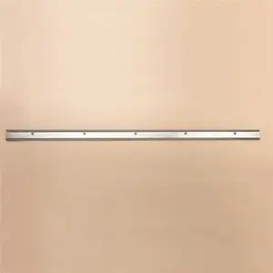 Knape & Vogt 011140 FAST-MOUNT Hang Track, 200 lb, 1-3/4 in W, 40 in H, Steel, Galvanized