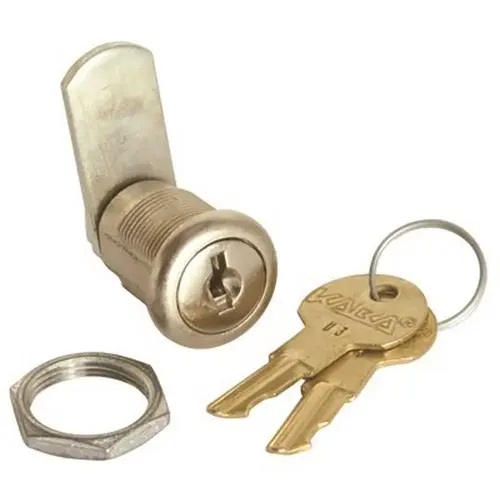 7/8 in. Mail Box Cam Lock Nickel 7/8 in. Mail Box Cam Lock Nickel