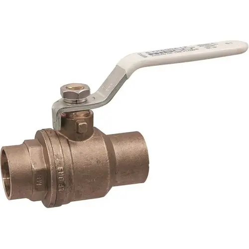 1 in. Brass Lead Free C x C Ball Valve