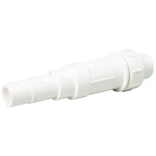 1-1/4 in. PVC DWV Compression Expansion Coupling White