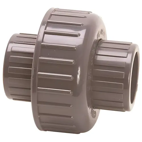U-1000-S Pipe Union, 1 in, Slip Joint, Gray, SCH 80 Schedule, 150 psi Pressure U-1000-S Pipe Union, 1 in, Slip Joint, Gray, SCH 80 Schedule, 150 psi Pressure