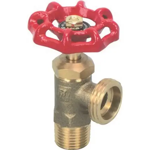 Brass 1/2 in. MIP x MIP Boiler Drain Brass 1/2 in. MIP x MIP Boiler Drain