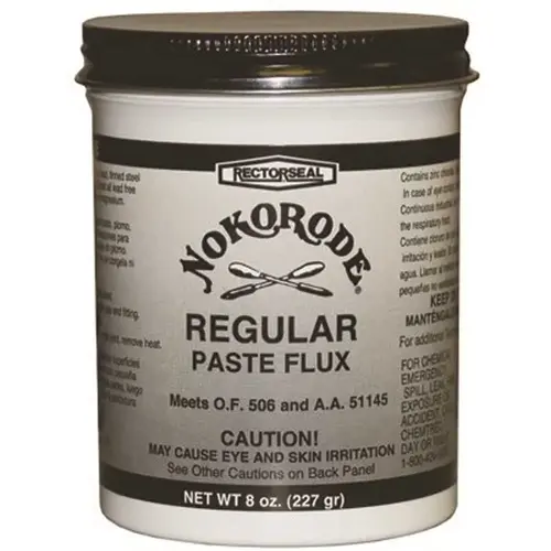 Nokorode 8 oz. Regular Paste Solder Flux Lead Free Brown