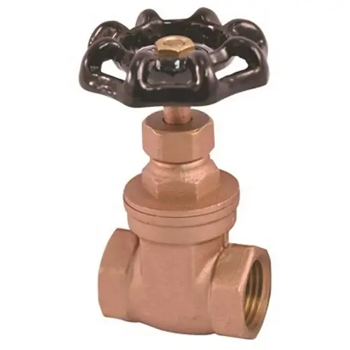 1-1/2 in. FIP Lead Free Gate Valve Bronze