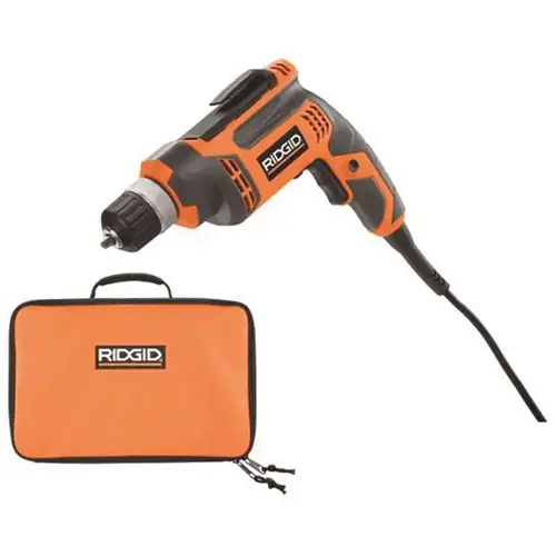 8 Amp 3/8 in. Corded Drill/Driver Orange 8 Amp 3/8 in. Corded Drill/Driver Orange