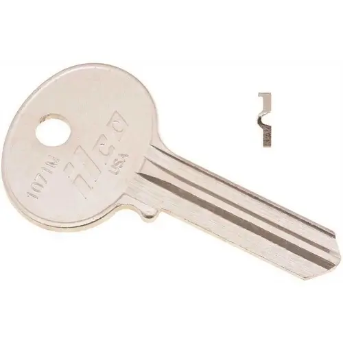 Wilson Bohannon 21M Blank Utility Key Silver
