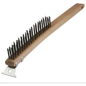 Warner 11081 13.625 in. Wire Brush with Scraper