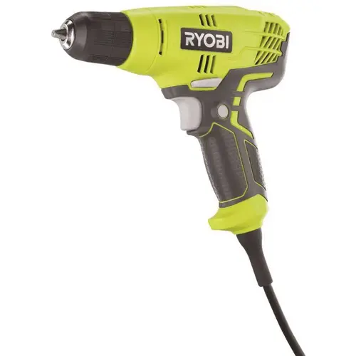 5.5 Amp Corded 3/8 in. Variable Speed Compact Drill/Driver with Bag Green 5.5 Amp Corded 3/8 in. Variable Speed Compact Drill/Driver with Bag Green