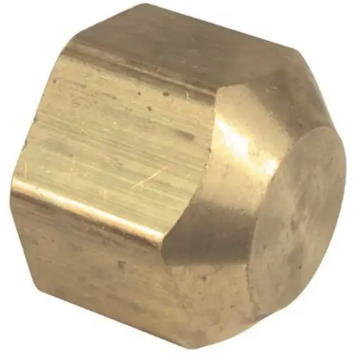 1/4 in. Brass Flare Cap 1/4 in. Brass Flare Cap