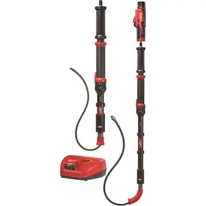 Milwaukee 2577-21 M12 Trap Snake 12-Volt Lithium-Ion Cordless 4 ft. and 6 ft. Auger Drain Cleaning Combo Kit (2-Tool)