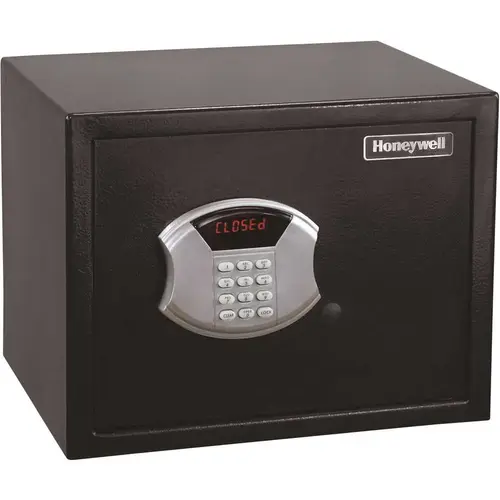 0.84 cu. ft. Bolt Down Steel Security Safe with Programmable Digital Lock Black