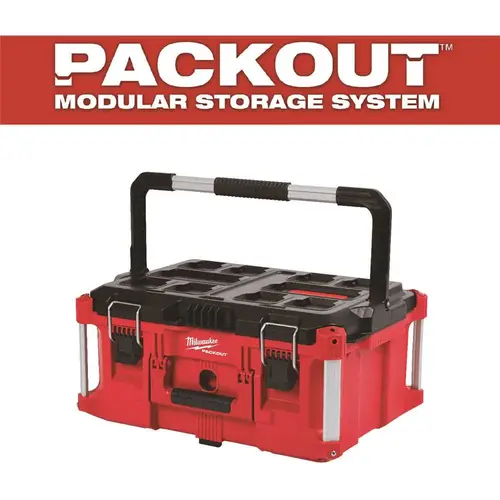 22 in. PACKOUT Large Tool Box Red