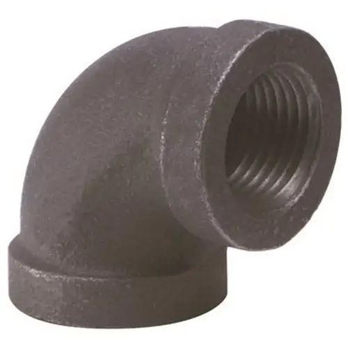 3/4 in. Black Malleable 90-Degree Elbow