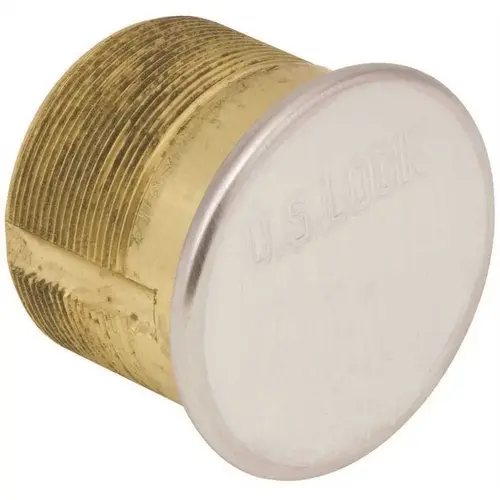 Dummy Cylinder 1-1/8 in. Solid Brass Chrome Dummy Cylinder 1-1/8 in. Solid Brass Chrome