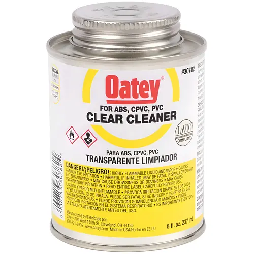 8 oz. All-Purpose Pipe and Fitting Cleaner 8 oz. All-Purpose Pipe and Fitting Cleaner