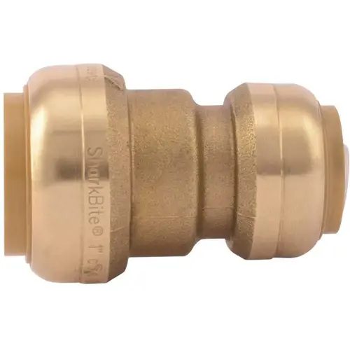 1 in. x 3/4 in. Brass Push-to-Connect Reducing Coupling 1 in. x 3/4 in. Brass Push-to-Connect Reducing Coupling