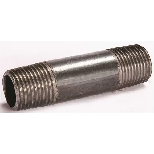 1/2 in. x 3 in. Black Steel Nipple 1/2 in. x 3 in. Black Steel Nipple