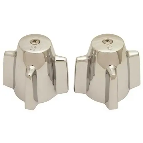 Tub and Shower Handles for CentralChrome Pair Tub and Shower Handles for CentralChrome Pair