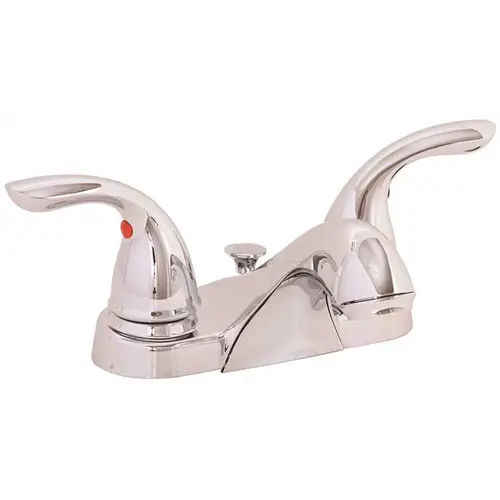Westlake 4 in. Centerset 2-Handle Bathroom Faucet with Pop-Up in Chrome Westlake 4 in. Centerset 2-Handle Bathroom Faucet with Pop-Up in Chrome