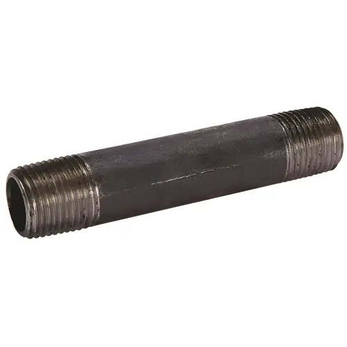 1/2 in. x 1 in. Black Steel Nipple 1/2 in. x 1 in. Black Steel Nipple