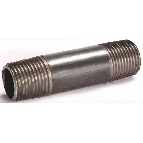 1/2 in. x 4 in. Black Steel Nipple 1/2 in. x 4 in. Black Steel Nipple