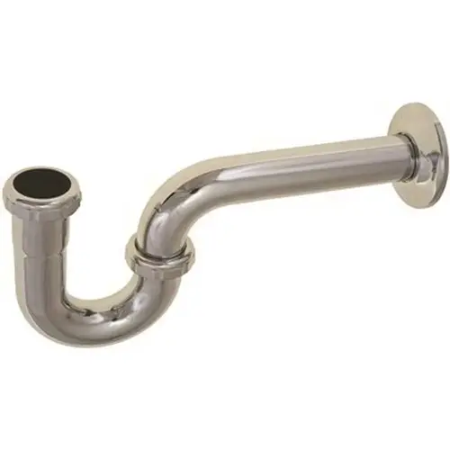 1-1/4 in. Brass P-Trap, 22-Gauge Chrome 1-1/4 in. Brass P-Trap, 22-Gauge Chrome