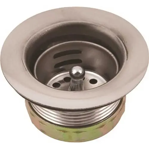 Bar or Laundry Tub Sink Strainer Chrome Bar or Laundry Tub Sink Strainer Chrome