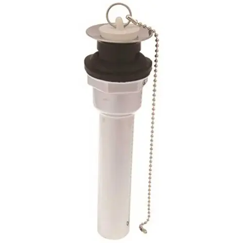 1-1/4 In. Po Plug ABS Pop-Up Drain Plug W/ Stainless Top Chrome