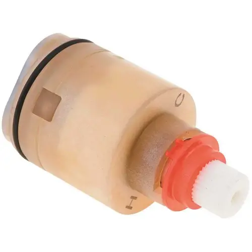 Pressure Balancing Ceramic Disc Cartridge for Tub and Shower Yellow Pressure Balancing Ceramic Disc Cartridge for Tub and Shower Yellow