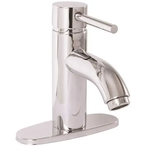 Essen Single-Handle Single Hole Lavatory Faucet with Pop-Up in Chrome Essen Single-Handle Single Hole Lavatory Faucet with Pop-Up in Chrome