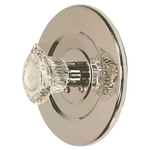 1-Handle Trim Kit with Acrylic Handle in Chrome (Valve not include)