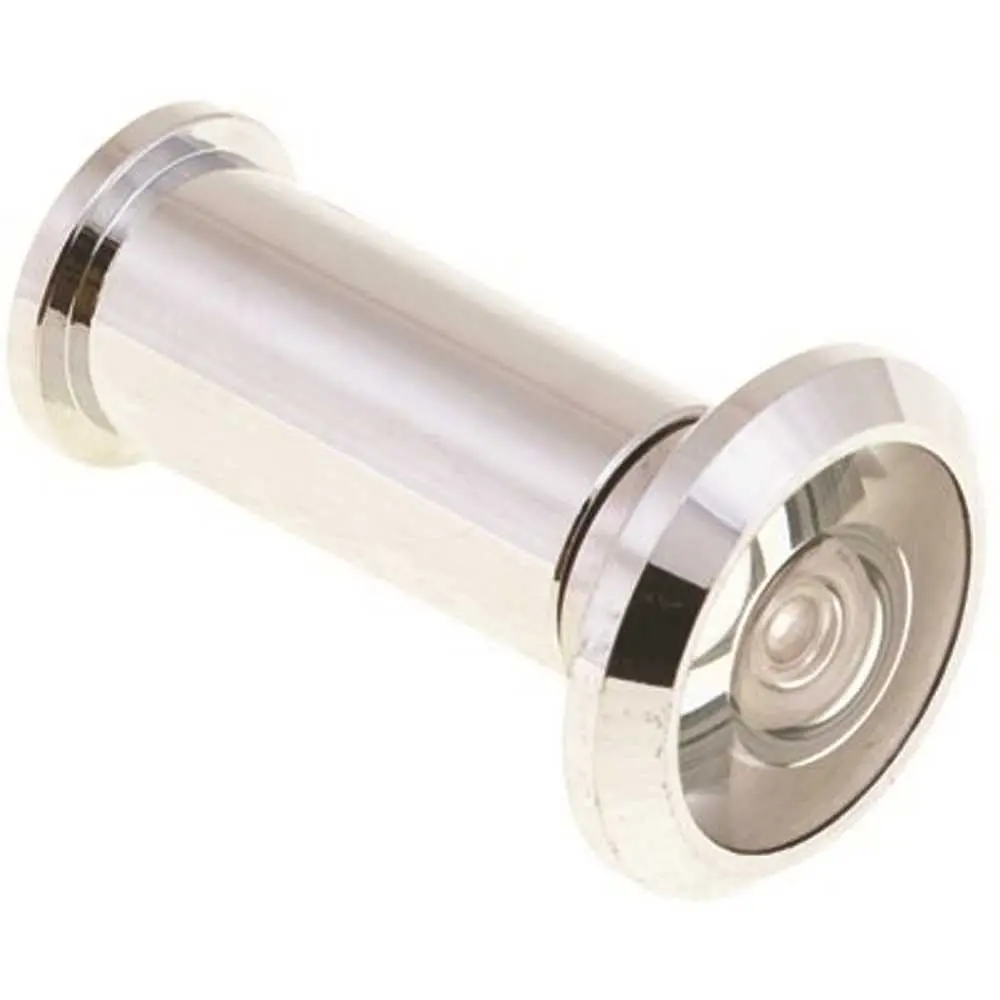National Brand Alternative 9/16 in. Hole 200-Degree Door Viewer in Chrome Fits 1-3/8 in. To 2 in. Door 801246